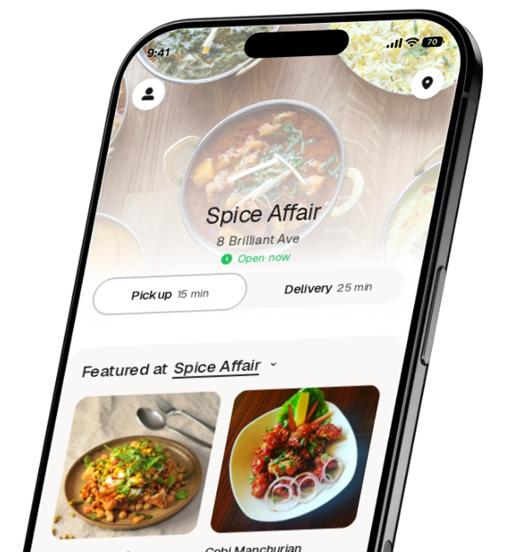 Spice Affair app preview